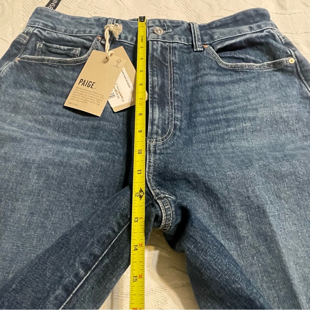 PAIGE Sasha Wide Leg Jean in Blue Size 30 - Picture 3 of 15